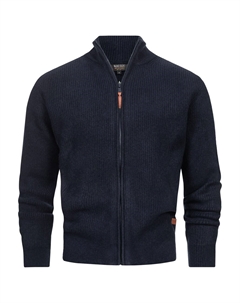 Вязаный кардиган Peace, marine blue Indicode jeans