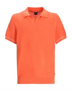 Футболка с воротником Johnny, оранжевый Boss