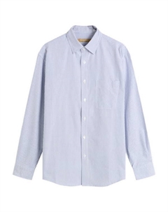 Рубашка оверсайз в полоску Og, синий Frizmworks