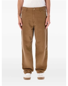 Брюки с накладными карманами, коричневый Carhartt wip