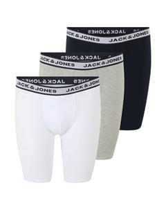Боксеры  JACSOLID, Navy/mottled grey/White Jack & jones