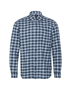 Рубашка на пуговицах классического кроя, Dark blue Qs