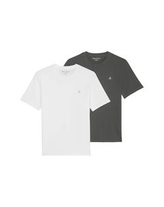Футболка Marc OPolo, Anthracite/White Marc o'polo