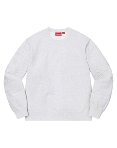 Свитер Tonal Appliqué Crewneck, Ash Grey Supreme