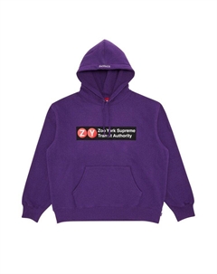 Толстовка x Zoo York Hooded Sweatshirt, Purple Supreme