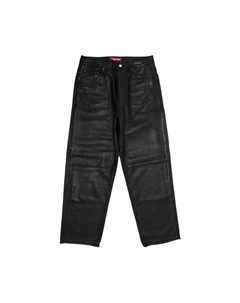 Джинсы Leather Baggy 5-Pocket Jean, Black Supreme