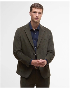 Блейзер Wallington Cord, оливковый Barbour