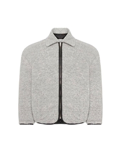 Куртка Contrast Trim Casual Jacket, Light Grey Melange Jw anderson