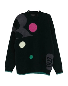 Жаккардовый свитер, зеленый Lacoste