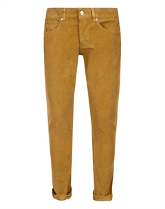 Вельветовые брюки с пятью карманами, зеленый Dondup