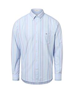 Рубашка на пуговицах классического кроя, Light blue Gant