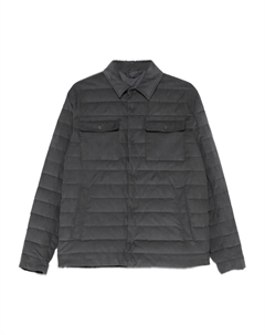 Стеганая куртка с карманами, серый Herno