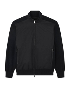 Гибридная куртка на молнии, черный Paul & shark