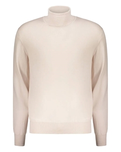 Вязаный свитер с высоким воротом, белый Herno