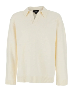 Вязаный пуловер-поло, нейтральный Represent