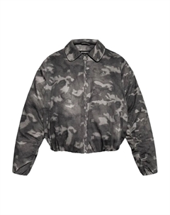Бомбер с камуфляжным принтом, серый Misbhv