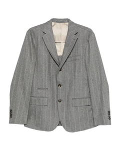 Костюм в полоску, серый Eleventy