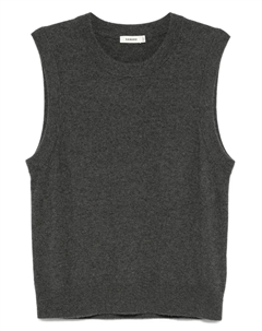 Топ с круглым вырезом, серый Sandro