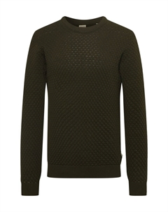 Свитер Clive, Dark green Solid