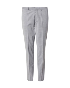 Узкие брюки со складками Hesten253X-MH, Grey Hugo