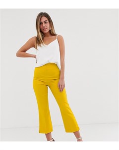 Желтые укороченные брюки Miss selfridge