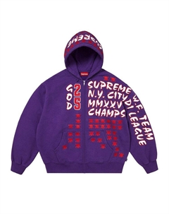 Толстовка League Champs Zip Up Hooded Sweatshirt, Purple Supreme