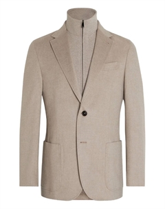 Кашемировый пиджак, нейтральный Zegna