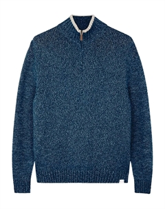 Свитер с полу-молнией, синий Paul & shark