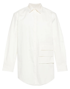Поплиновая рубашка с карманами, нейтральный Y-3