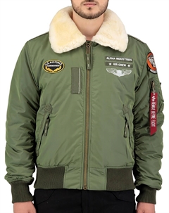 Демисезонная куртка Injector III Air Force, Green Alpha industries