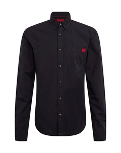 Рубашка Slim Fit на пуговицах, Black Hugo