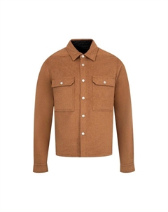 Топ Cropped Outershirt, Rust Rick owens drkshdw