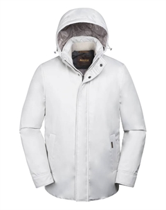 Куртка с капюшоном Petrini-Ads, белый Moorer