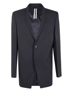 Однобортный пиджак, черный Rick owens