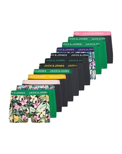 Боксеры  Jacfred Flamingo, Navy/Green/Black Jack & jones