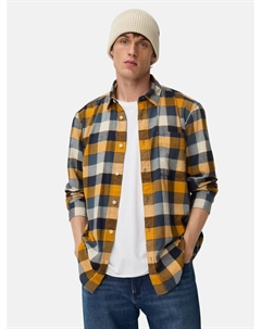 Рубашка на пуговицах классического кроя, Yellow Camel active