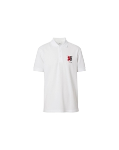 Рубашка поло мужская белая, белый Burberry