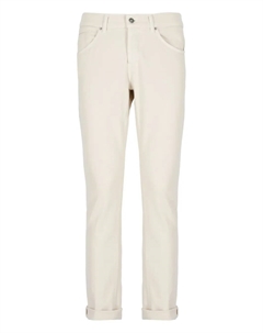 Брюки с нашивкой-логотипом, белый Dondup