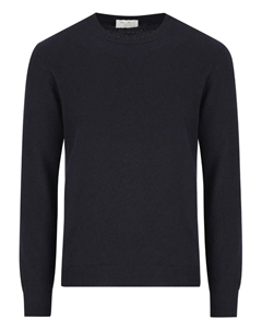 Рифленый кашемировый свитер, синий Chez paul