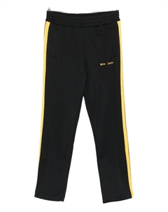 Спортивные брюки с нашивкой-логотипом и боковыми лампасами, черный Palm angels