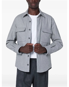 Рубашка с длинными рукавами, серый Xacus