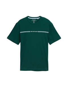 Футболка, Dark green Tom tailor