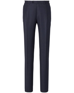 Шерстяные брюки, синий Canali