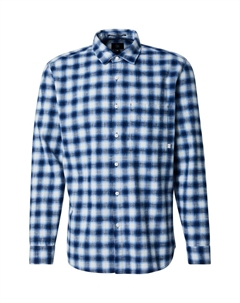 Рубашка на пуговицах классического кроя, Blue/marine blue Qs