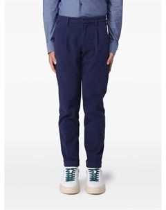 Плиссированные брюки, синий Fay