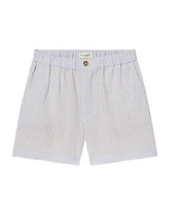 Шорты в полоску с эластичным поясом, синий Frame