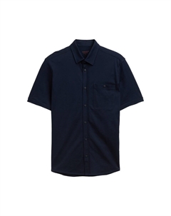 Рубашка на пуговицах классического кроя, marine blue Tom tailor