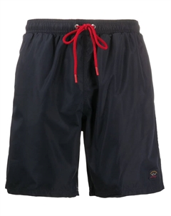 Плавки-шорты с кулиской и логотипом, синий Paul & shark