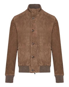 Замшевая куртка, коричневый Barba