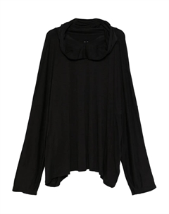 Худи оверсайз, черный Rick owens